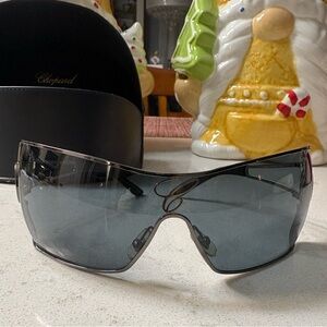 Chopard Sleek Black Sunglasses for Women